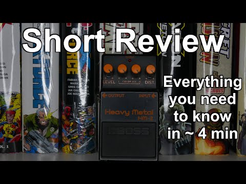 Boss Heavy Metal HM-2 - Everything you need to know in around 4 minutes (Review)