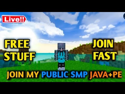 RGS47FF - Join My 1.20 Public Smp | Minecraft Live Java + Pocket Edition |  @rgs47ff