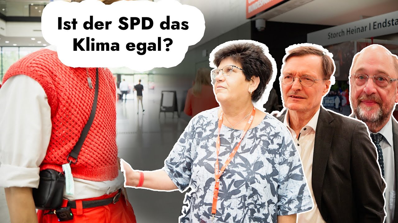 Wir haben die SPD auf ihrem Parteitag befragt...