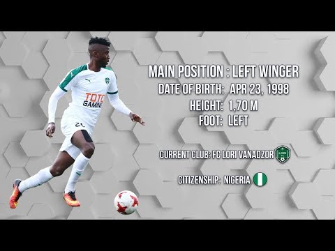 Sunday Ngbede - goals/assists/skills | FC Lori 2018/19