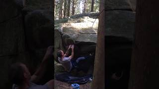 Video thumbnail of The Hangover, V2. Cypress Mountain