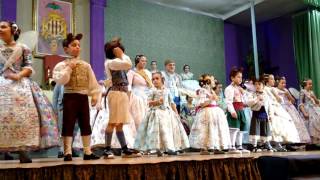 Baile durante la presentación