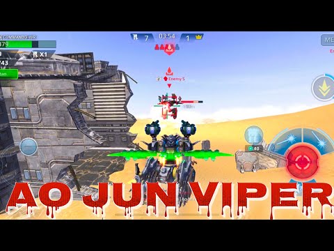 MAX AO JUN VIPER | WITH LEGENDARY PILOT Alika Renner | Gameplay