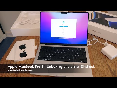 Apple MacBook Pro 14 Unboxing und erster Eindruck