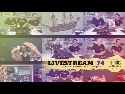 EP74 #askHearns Live Hobby Show