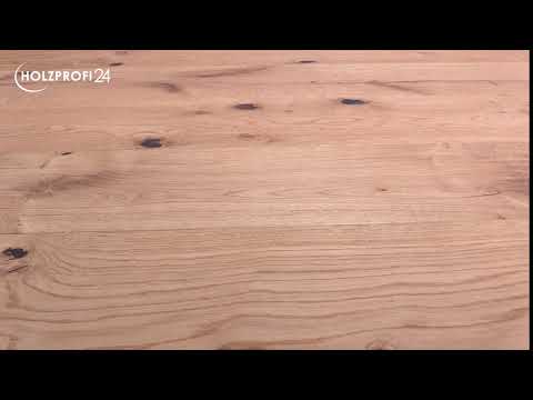 Parkett Eiche geölt Rohholzoptik Landhausdiele Gebürstet L4020340