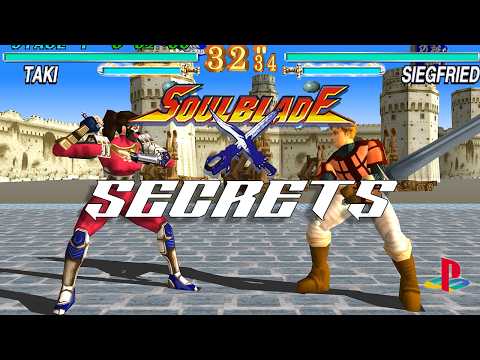 Soul Edge | Soul Blade ( PS1 ) Secret & Unlockables