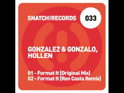 Gonzalez & Gonzalo with Hollen - Format It (Ron Costa Remix) [Snatch! Records]