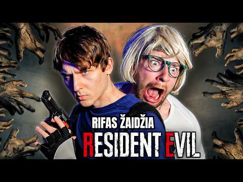 Rifas Žaidžia Resident Evil (Paniekos Priepuolis...)