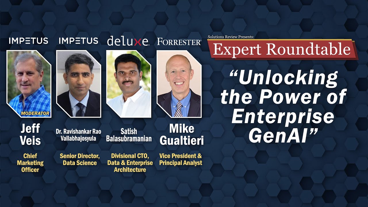 Unlocking the Power of Enterprise GenAI | #SolutionSpotlight with @Impetusinfo, @forrester & @deluxe