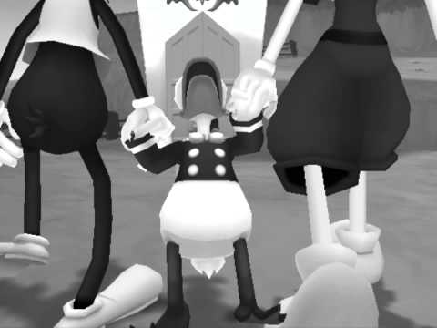 Kingdom Hearts II, English cutscene: 218 - Back to Our World - HD 720p