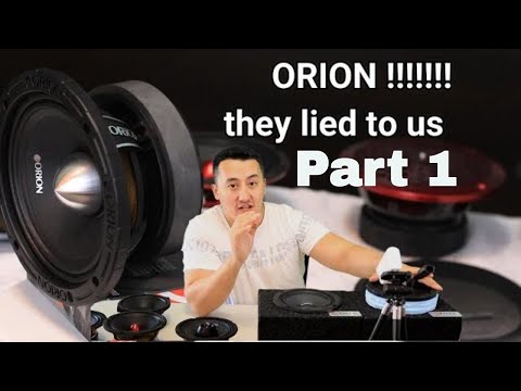 The Best car audio Mid Bass Midrange speaker Test Orion XPM654MBF VS  SUNDOWN AUDIO SXMP-6.5 Part 1