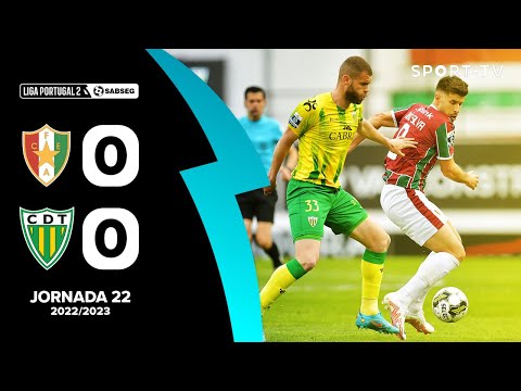 Resumo: Estrela Amadora 0-0 Tondela - Liga Portugal SABSEG | SPORT TV