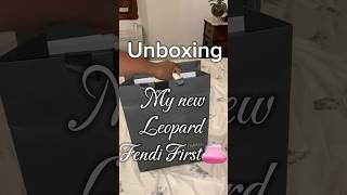 Unboxing my new Fendi First 👛👛👛😍 #shorts