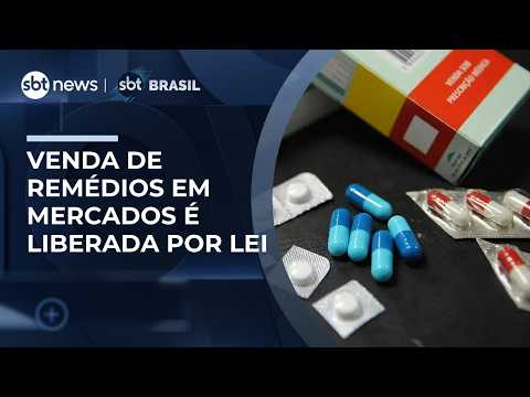 Nova lei autoriza instalação de farmácias em supermercados