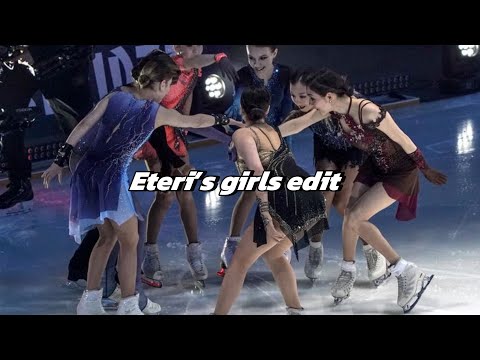 Anna Shcherbakova, Aliona Kostornaia, Kamila Valieva and Alexandra Trusova X Abbey by Mitski