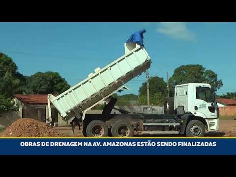 Em fase de conclusão, obra de drenagem na Av. Amazonas se prepara para receber reforma urbanística