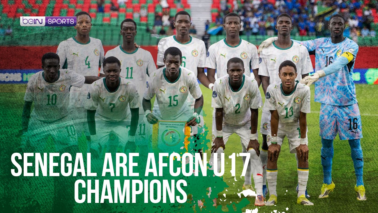 Senegal are AFCON U17 Champions | 06/02/2026 | beIN SPORTS USA