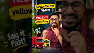 Red Lorry, Yellow Lorry 🚛 | Tongue Twister Practice for Clear English Pronunciation