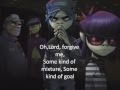 Some kind of nature Gorillaz (Lyrics) Ft. Lou Reed ...