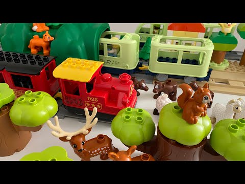 LEGO DUPLO Train and Animals - ASMR