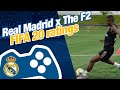 Real Madrid x The F2 | FIFA 20 ratings reveal and passing drill!