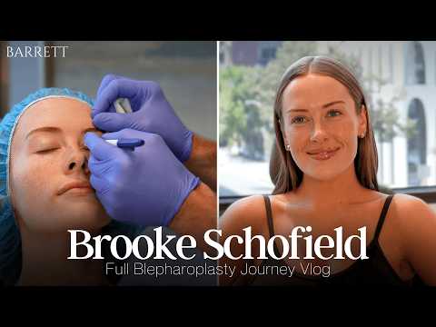 Brooke Schofield’s Eyelid Lift! | Blepharoplasty Before & After
