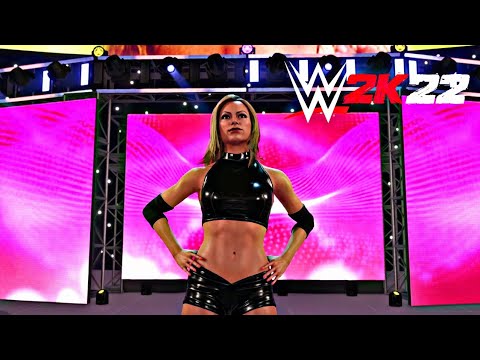 WWE 2K22 | Stacy Keibler vs Trish Stratus Stand Back DLC Pack Gameplay | PS5 60FPS