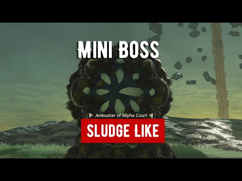 LINK VS Sludge Like | Mini Boss fight | The Legend of Zelda: Tears of the Kingdom