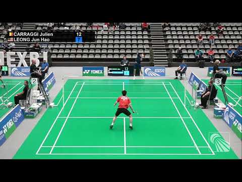 Julien Carraggi (BEL) Vs Leong Jun Hao (MAS)