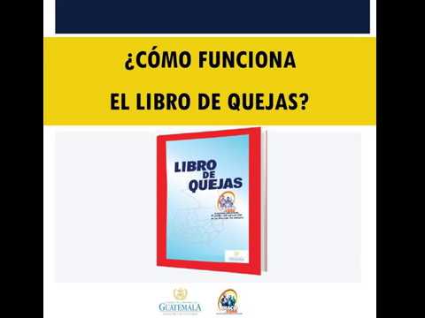¿Cómo funciona el Libro de Quejas?
