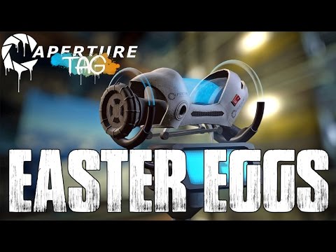 Aperture Tag: The Paint Gun Testing Initiative - All Easter Eggs
