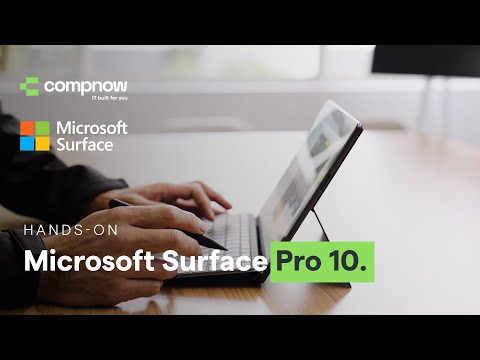 Microsoft Surface Pro 10 Hands-On | Compnow