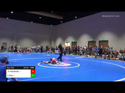 67 Lbs Round 2 - Kalix Kilpatrick, TN Vs Yusuf Diaz, NC 08be