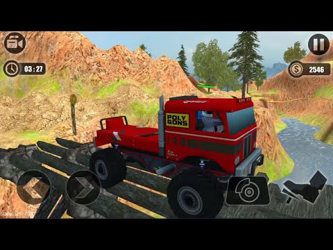 Offroad Monster Truck Driving Trials Simulator - 4x4 Monster Truck Hill Drive - Android GamePlay