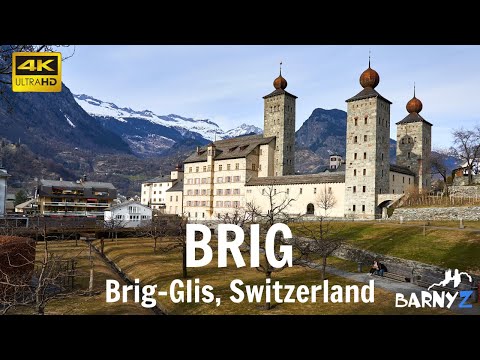 Brig, Switzerland 4K