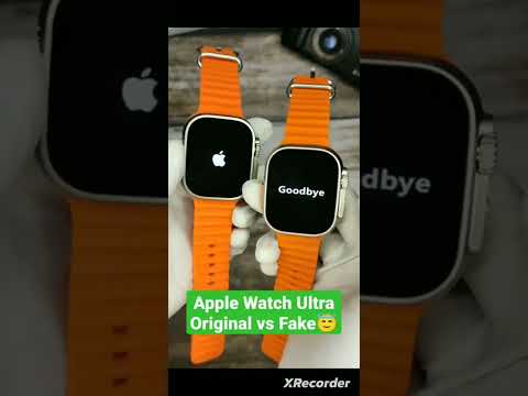 Real vs Fake Apple Watch Ultra Smartwatch.. Products link in Firts cmnt👇