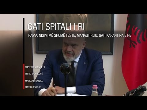 LIVE/ Edicioni informativ i orës 20:00 - 25 mars 2020