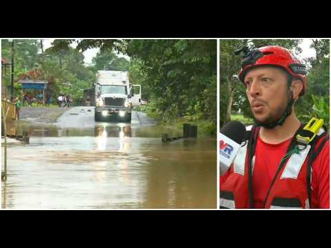 Más de 800 personas durmieron en albergues por inundaciones en Limón