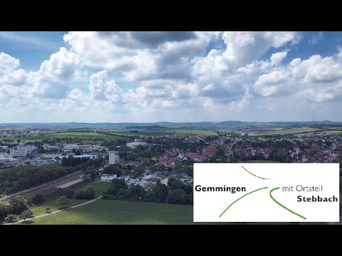 Luftfilm Gemeinde Gemmingen mit Ortsteil Stebbach (HD1080p)