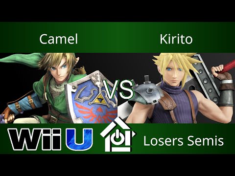 Typo House Macon 7/11/17 - Camel (Link) vs Kirito (Cloud) - Smash 4 Losers Semis