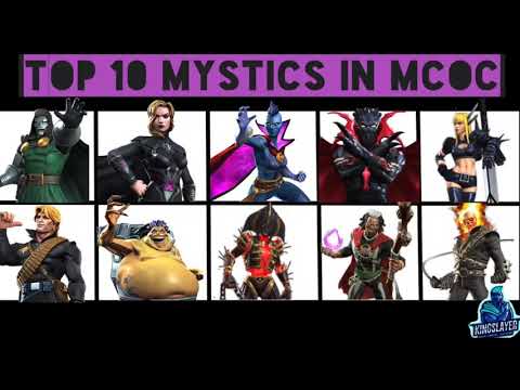 Top 10 Mystic Characters In Marvel Contest Of Champions |  Do you Agree? | Almost at 500 Subscribers