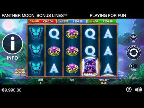 Panther Moon: Bonus Lines – Video Gameplay