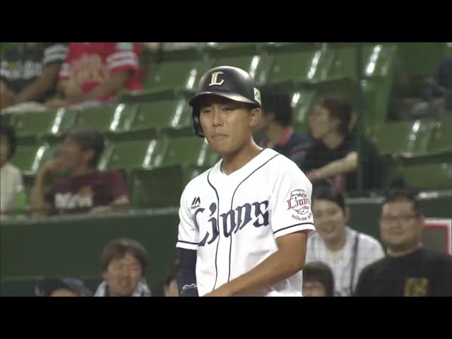 【8回裏】ライオンズ・水口 内野安打でプロ初打点!! 2016/9/1 L-H