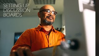 Bb I - Video 6: Setting up Discussion Boards