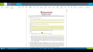 Create a Lease Transaction in ZipForms