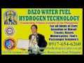 Dazo Water Fuel Hydrogen Technology