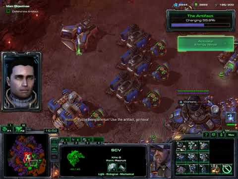 Starcraft II: Wings of Liberty - Campaign - All In - Air Version (Brutal Difficulty) HD
