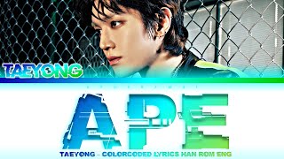 Download lagu TAEYONG (태용) - “APE” Lyrics 가사 [日本語字幕] (Color_Coded_HAN_ROM_ENG) mp3