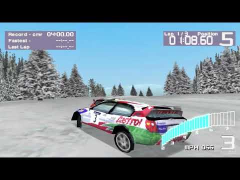 Colin McRae Rally 2.0 - PS1 Gameplay (4K60fps)